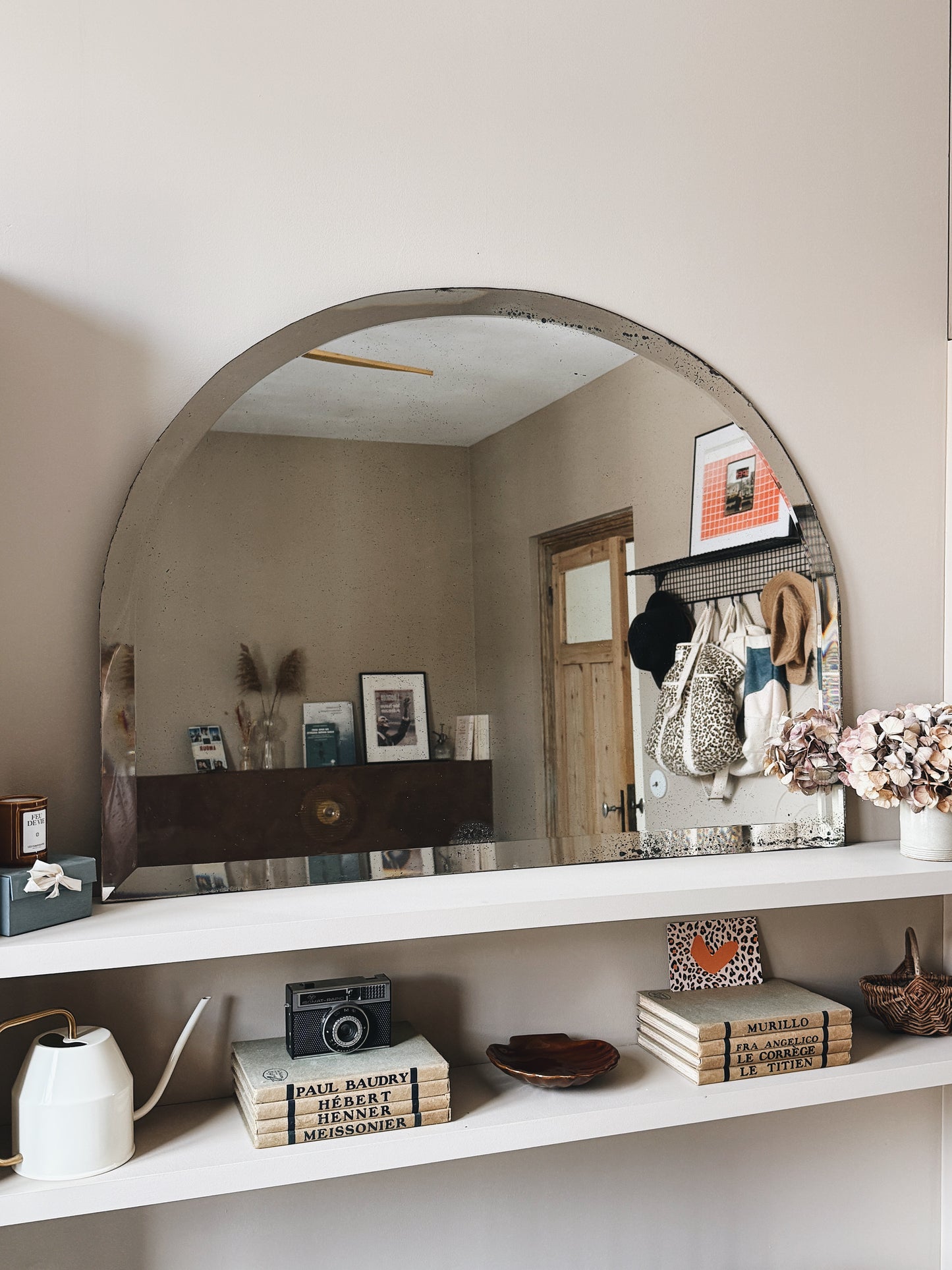 Miroir ancien biseauté — Léone
