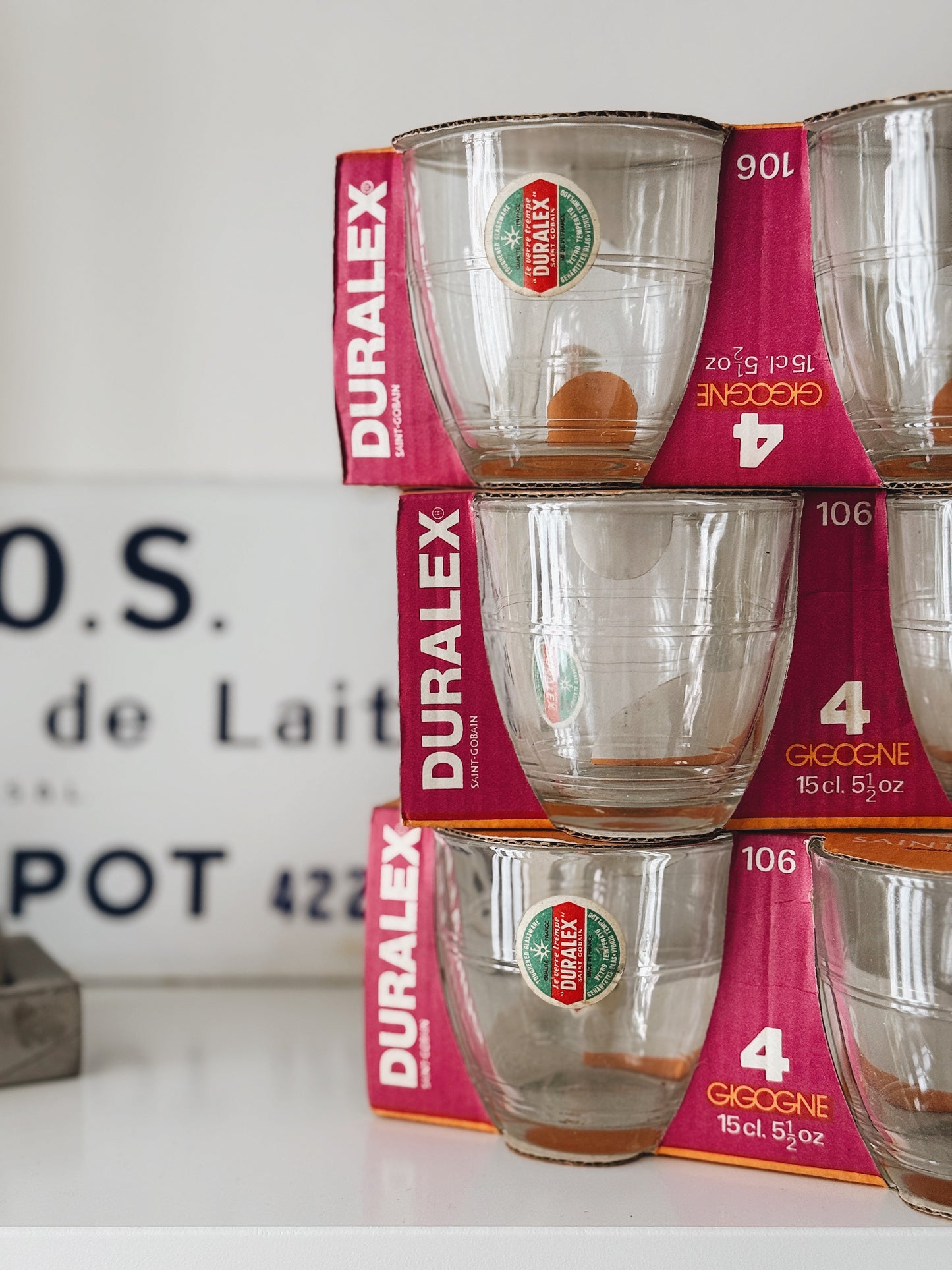 Verres à eau — Gaston