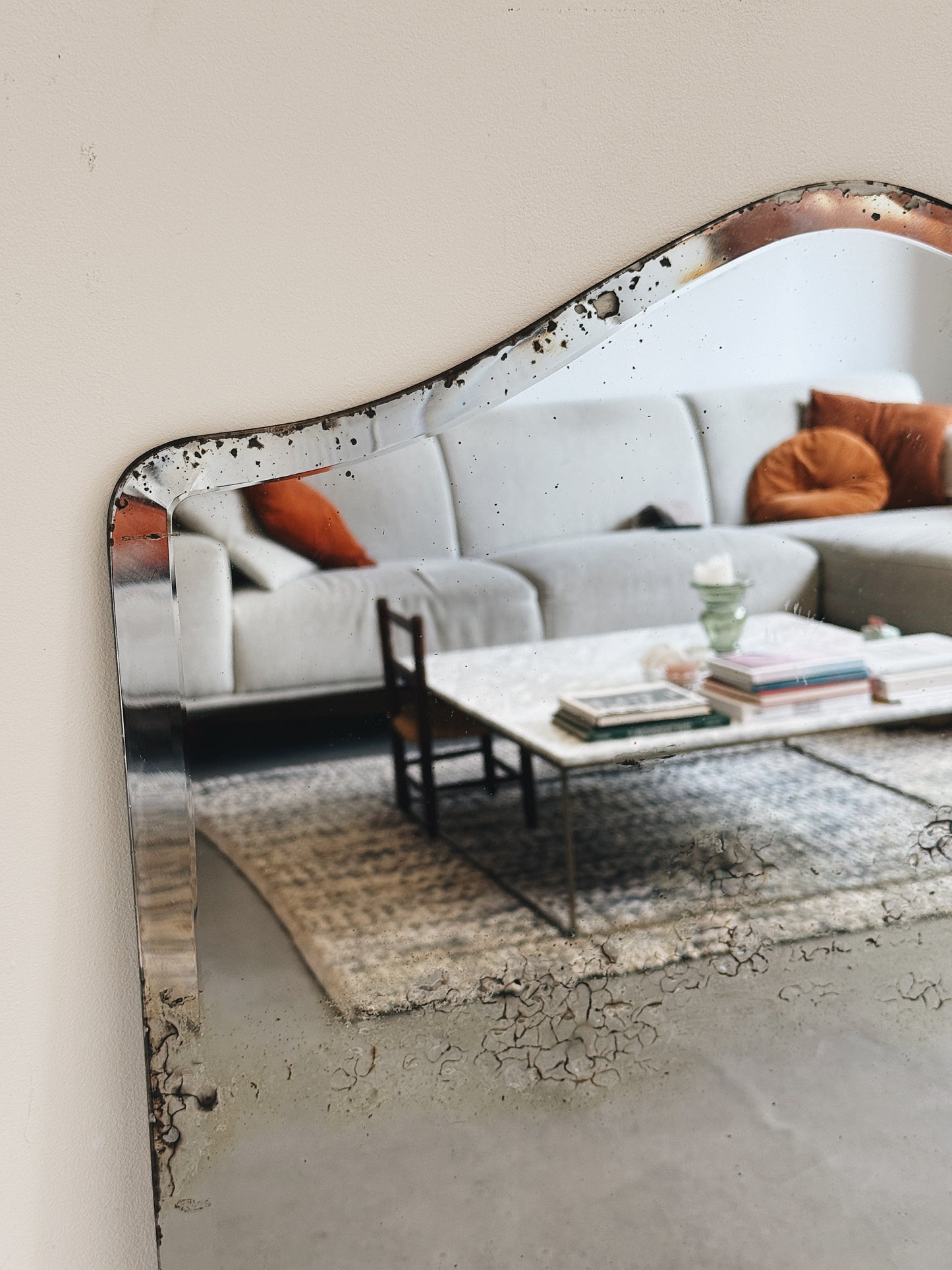 Miroir ancien biseauté — Louison