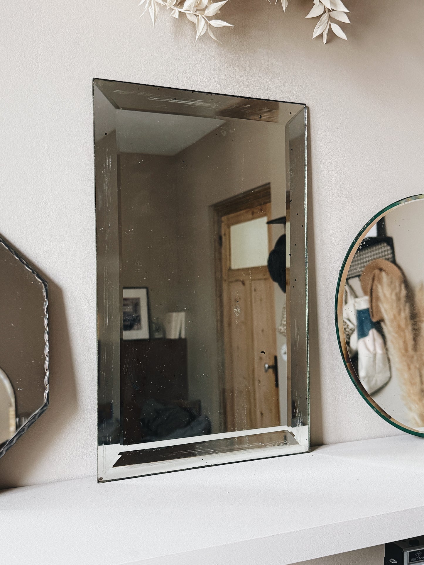 Miroirs anciens biseautés — Lysiane