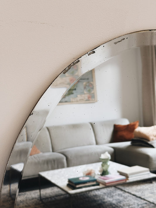 Miroir ancien biseauté — Marcelline